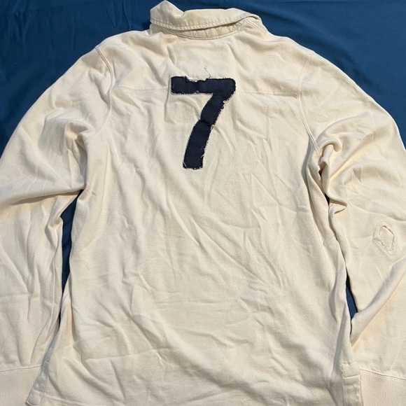 Abercrombie and Fitch Long Sleeve Rugby “7” Shirt - Picture 3 of 8